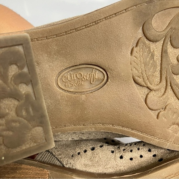 Euro soft by Sofft tulip mules sling back size 6.5 - Picture 7 of 8